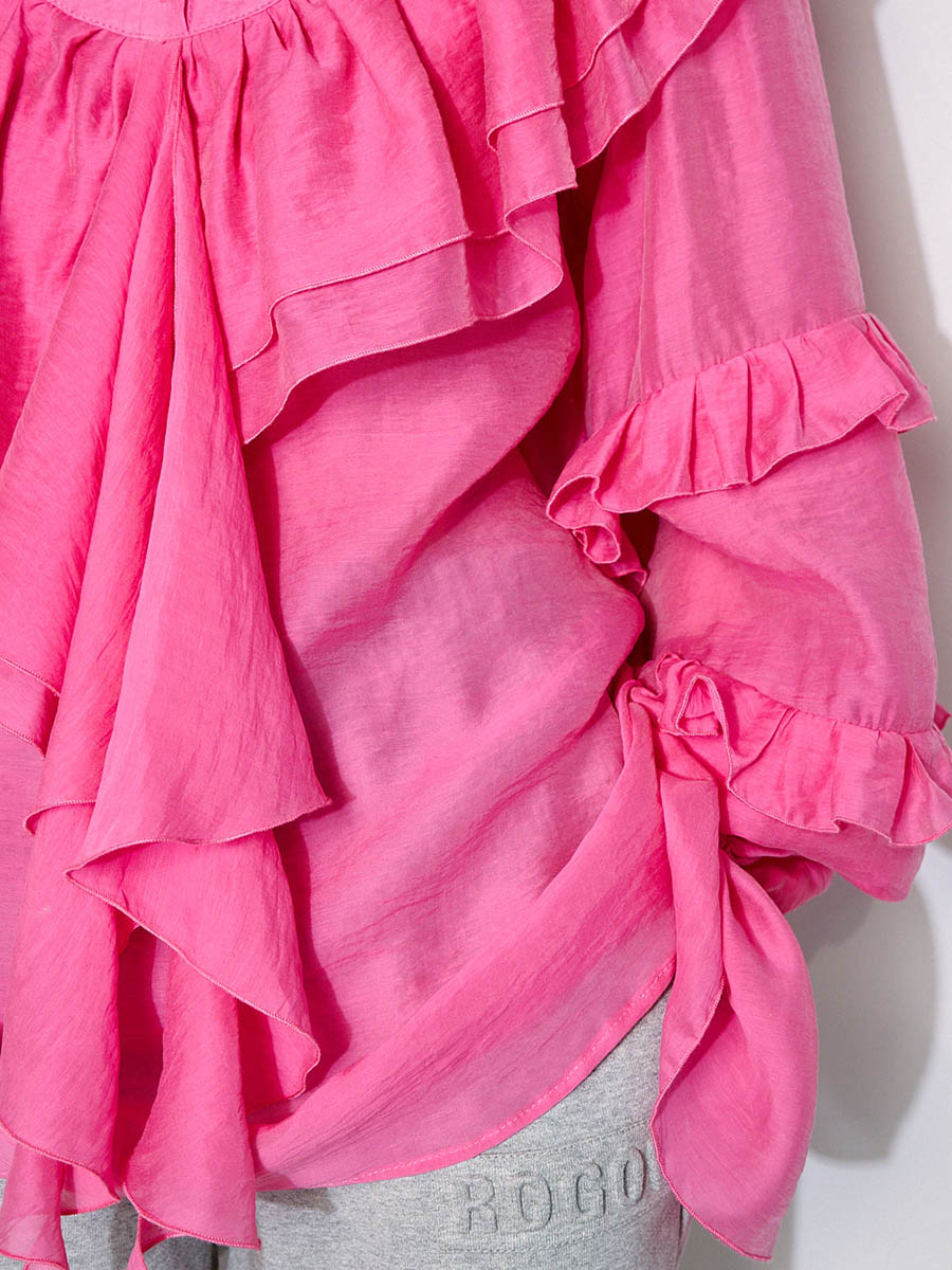 Блуза розовая 