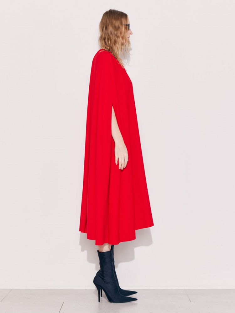 Платье-кейп red 