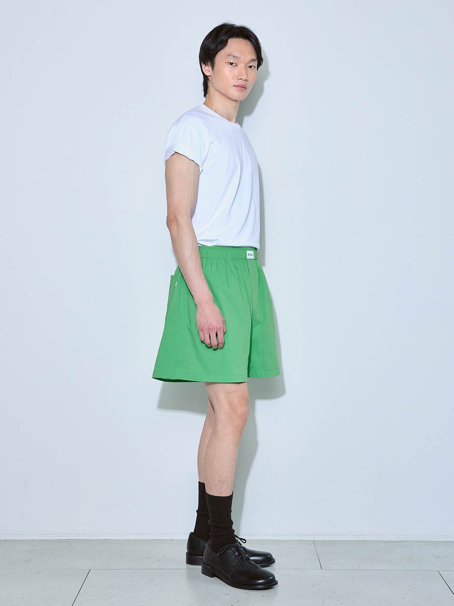 Шорты зеленые на подкладе