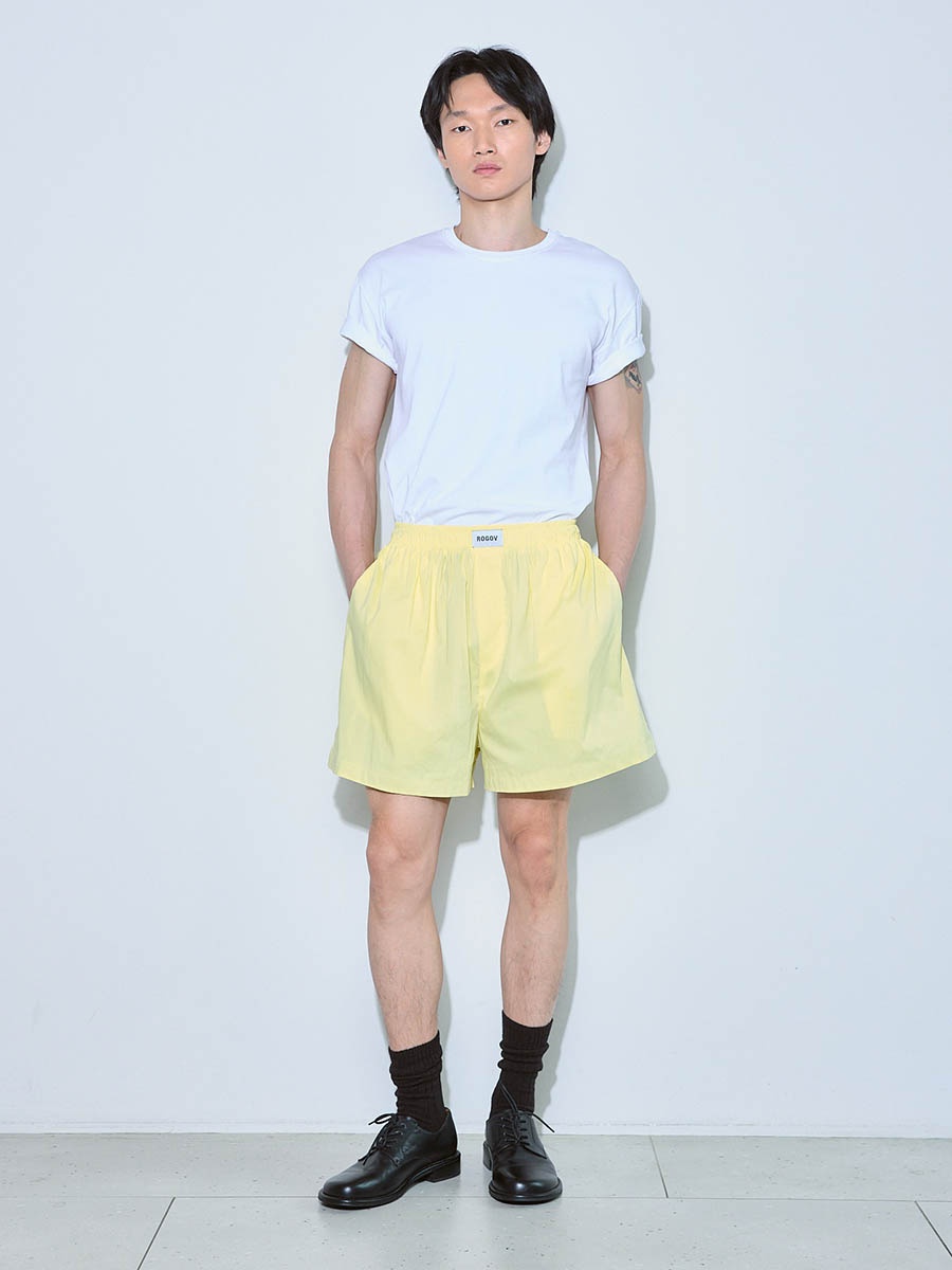 Шорты желтые на подкладе