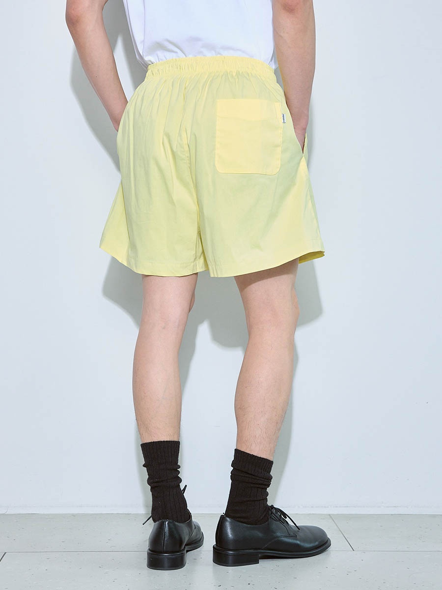 Шорты желтые на подкладе