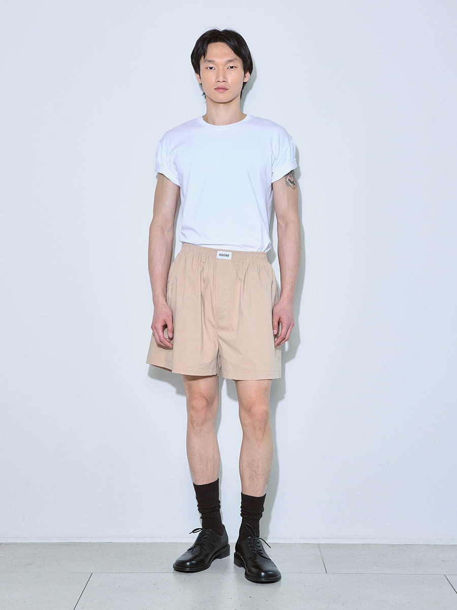 Шорты бежевые на подкладе