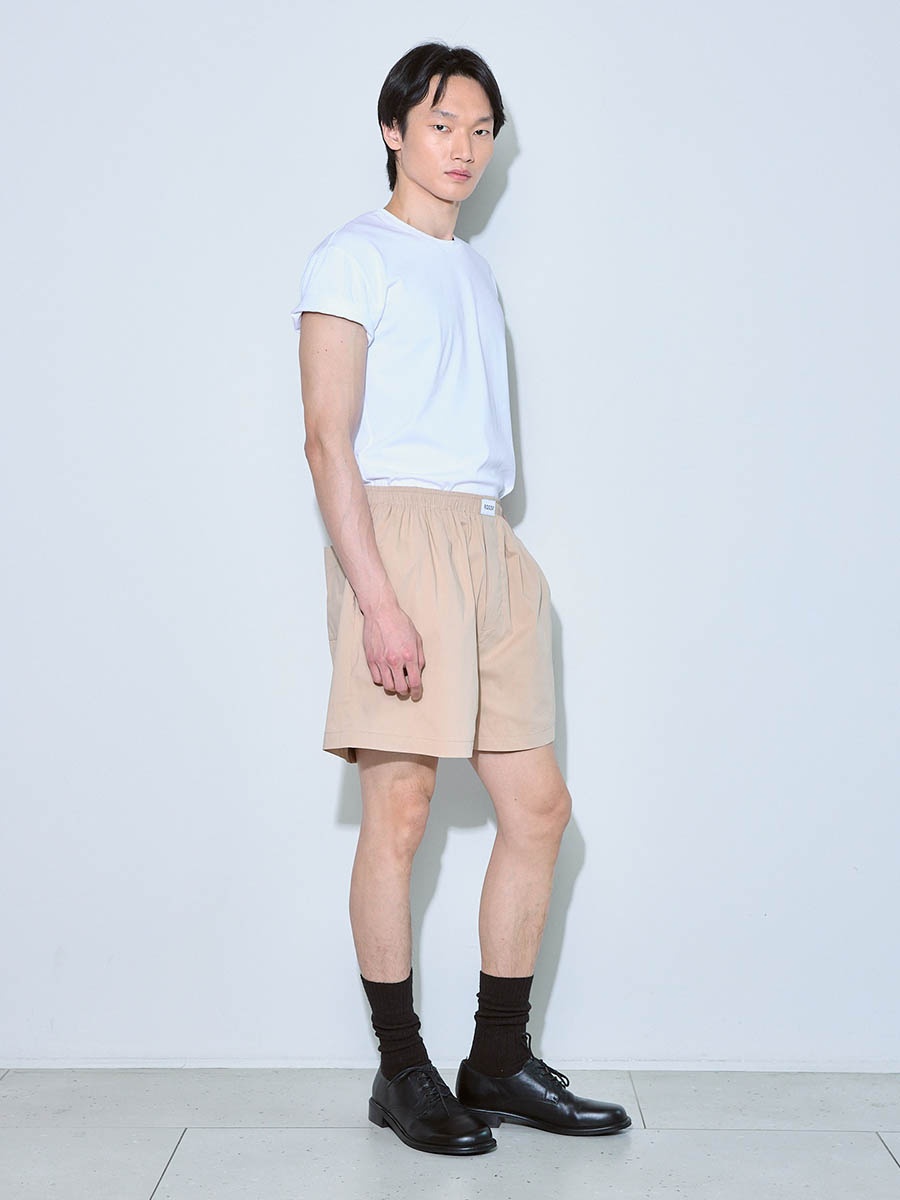 Шорты бежевые на подкладе