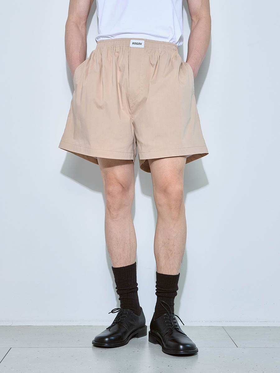Шорты бежевые на подкладе