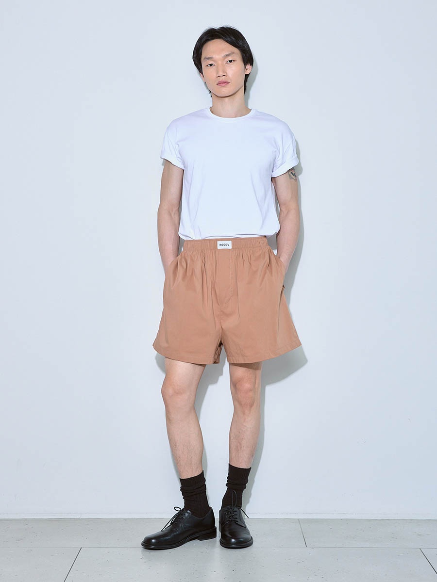 Шорты коричневые на подкладе