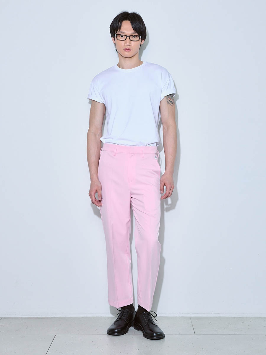 Брюки розовые 