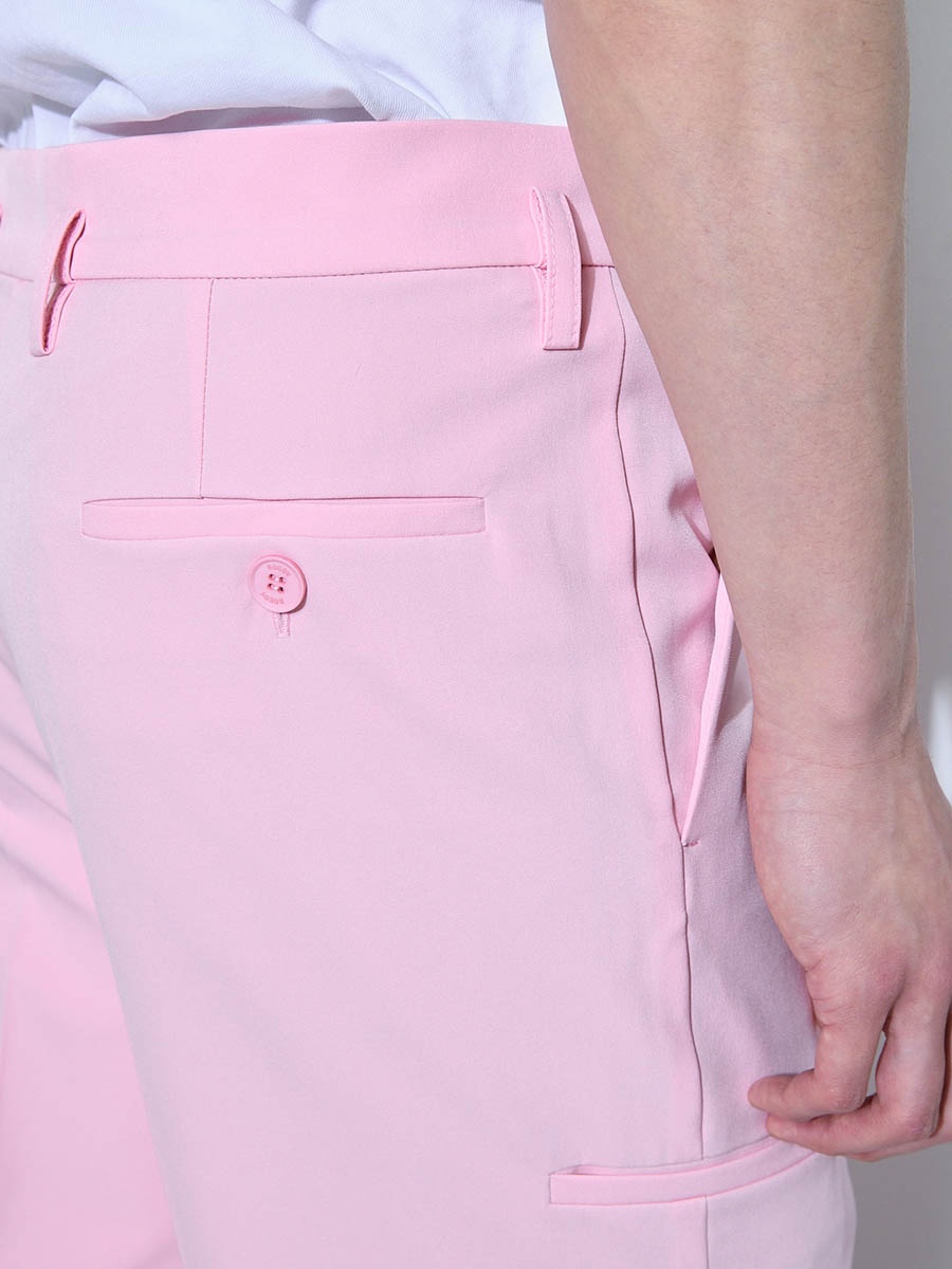 Брюки розовые 