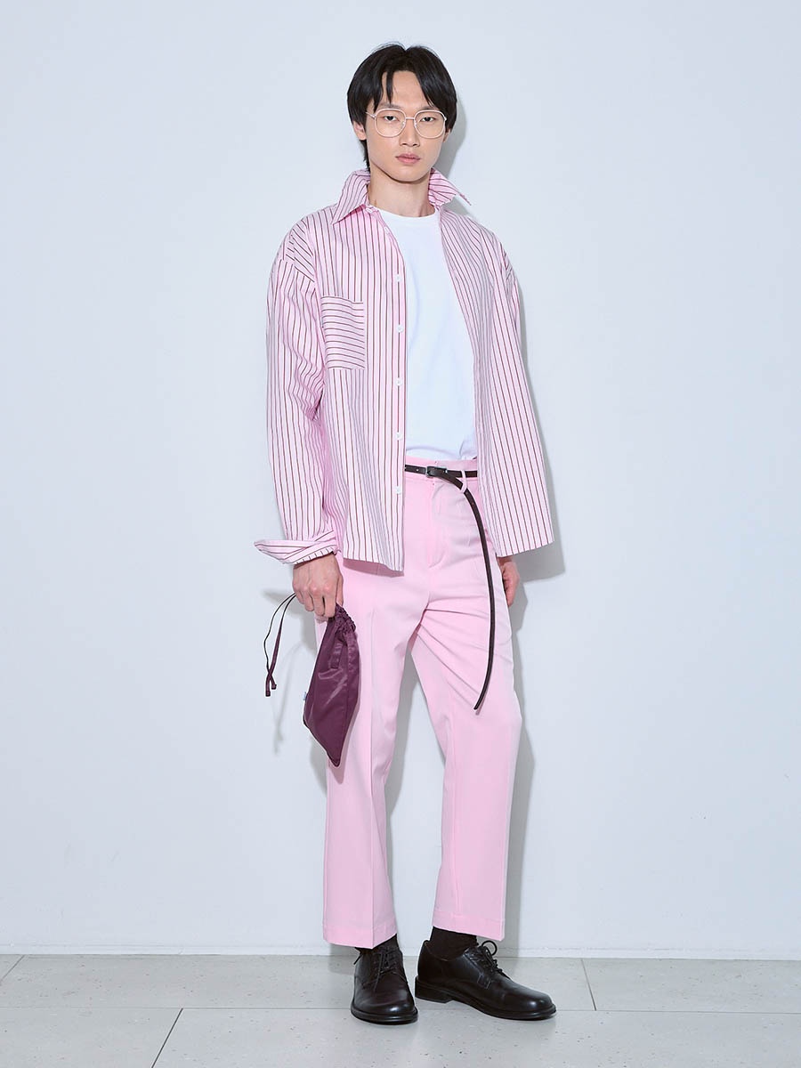 Брюки розовые 