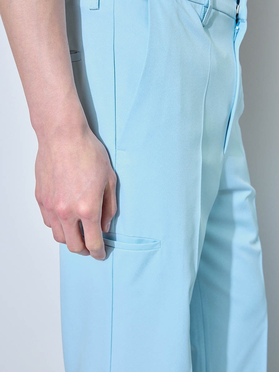 Брюки голубые 