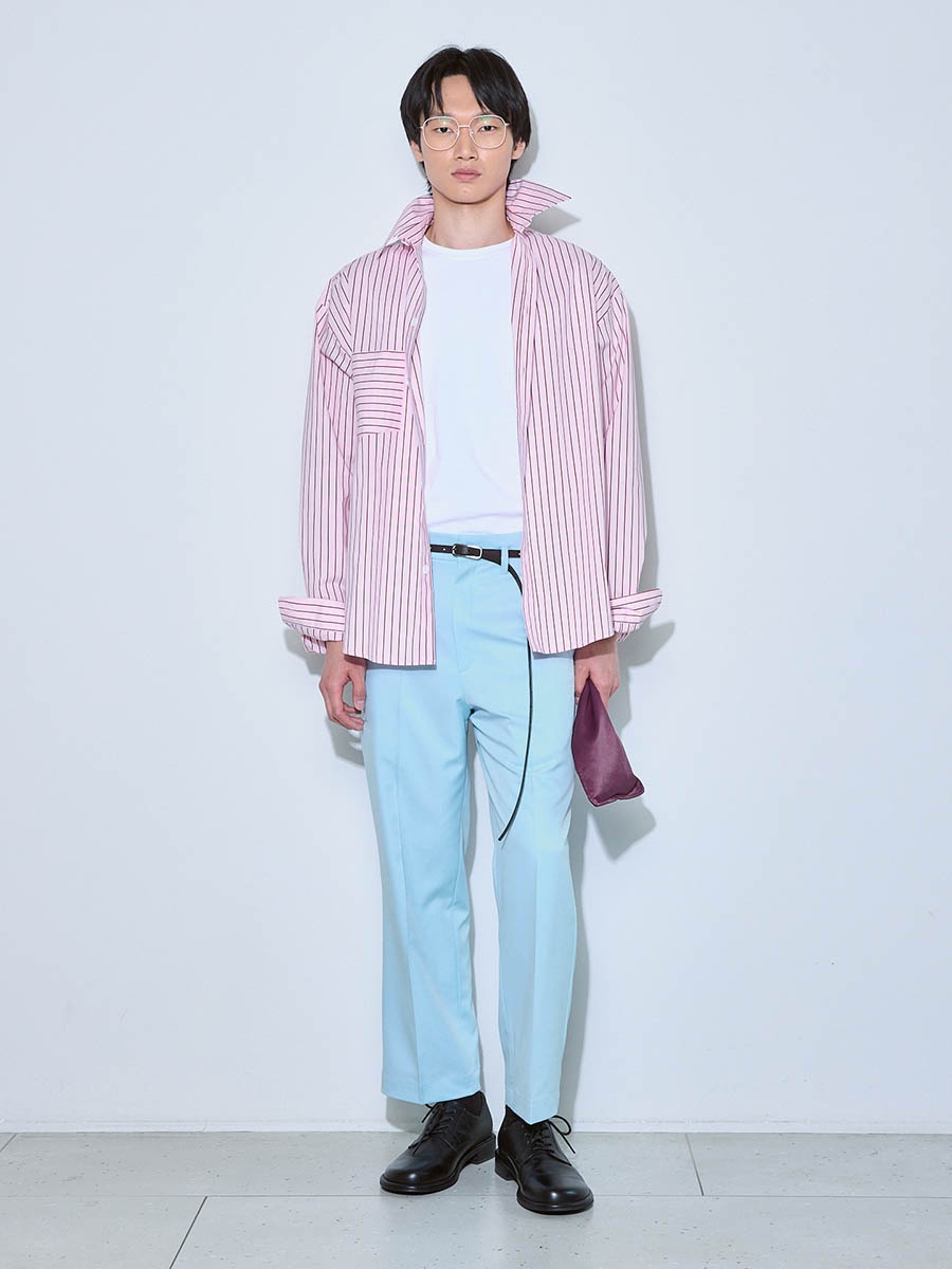 Брюки голубые 