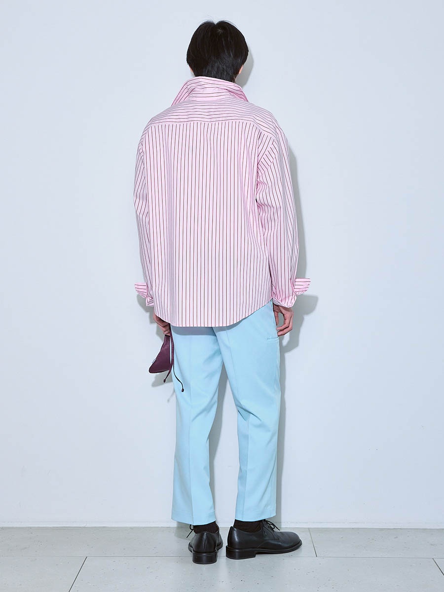 Брюки голубые 