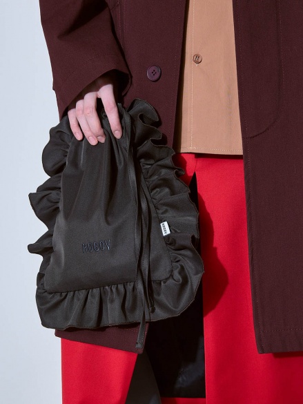 Сумка-мешок коричневая 