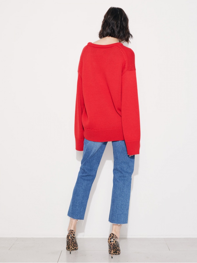 Пуловер red 