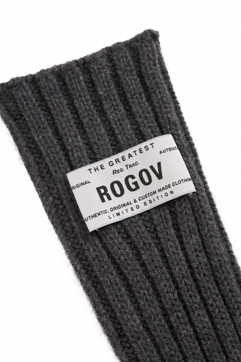 Перчатки серые 