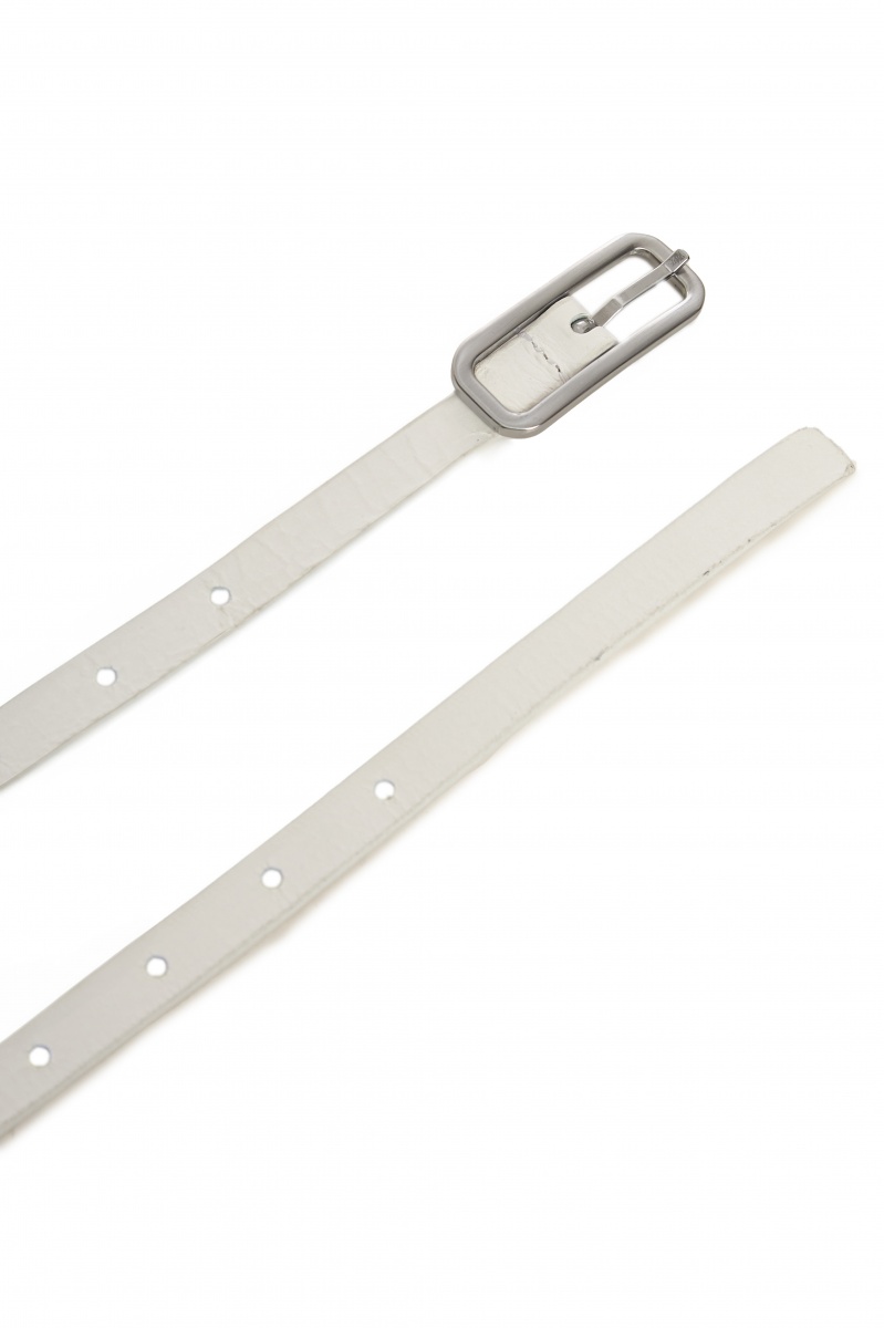 Ремень ROGOV белый