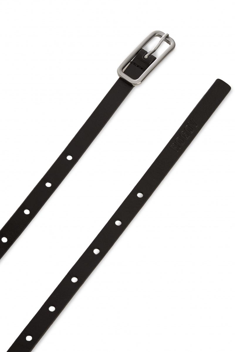 Ремень ROGOV черный 