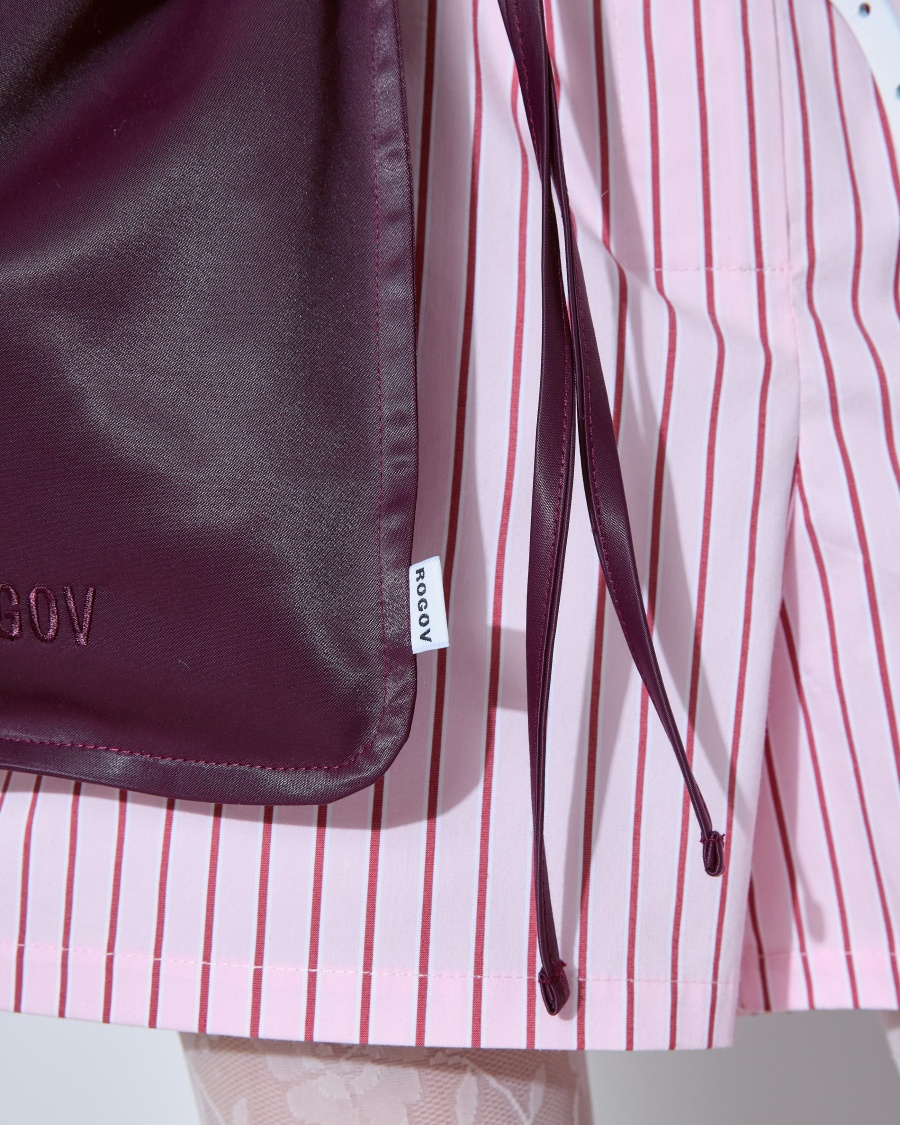 Сумка-мешок вишневая 