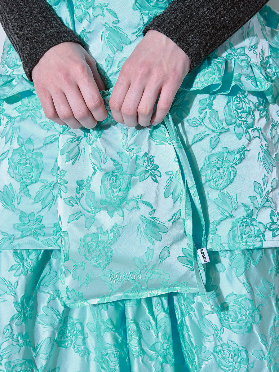 Сумка-мешок бирюзовая 