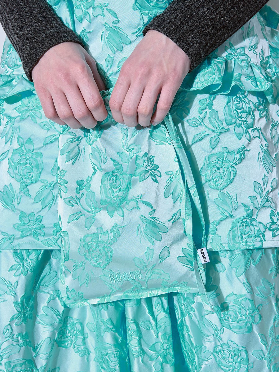 Сумка-мешок бирюзовая 