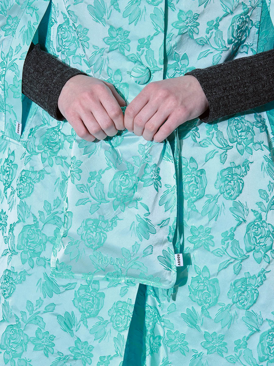 Сумка-мешок бирюзовая 