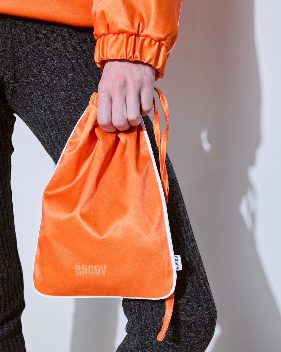 Сумка-мешок оранжевая 