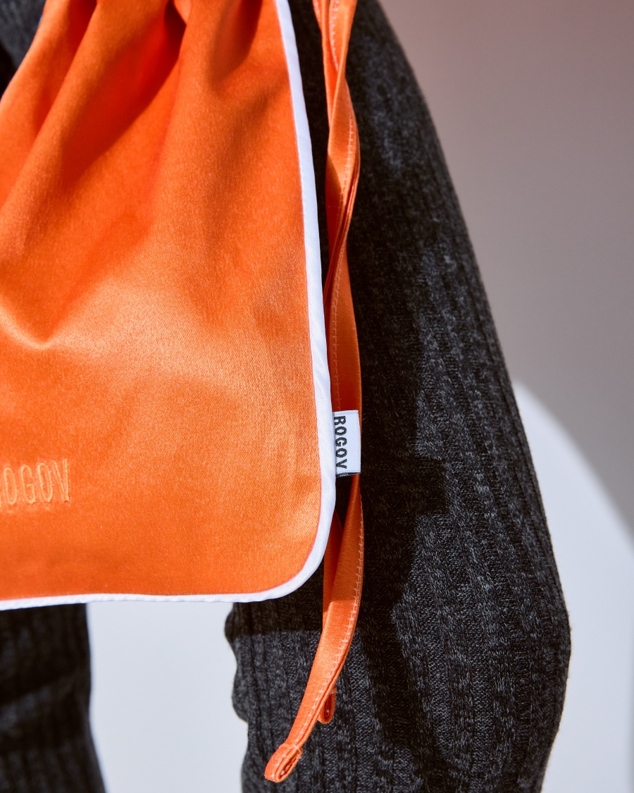 Сумка-мешок оранжевая 