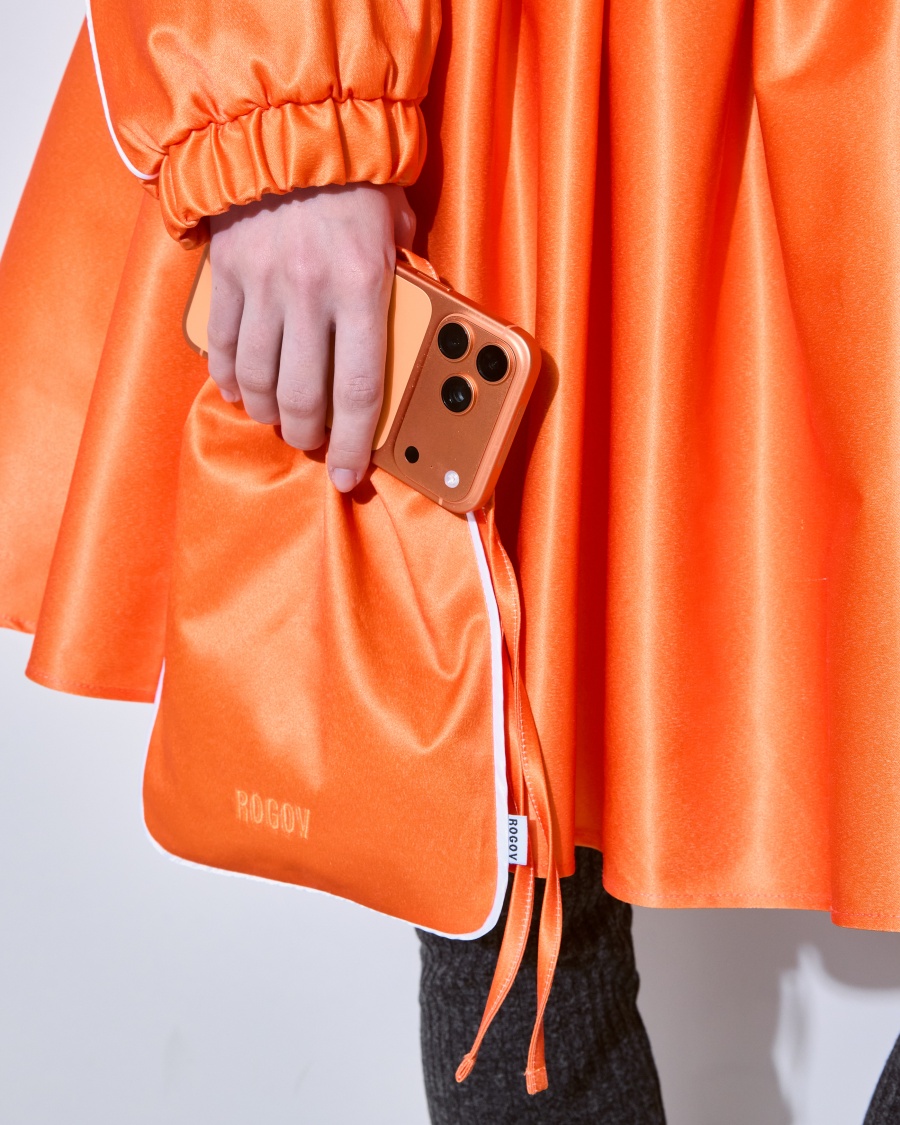 Сумка-мешок оранжевая 