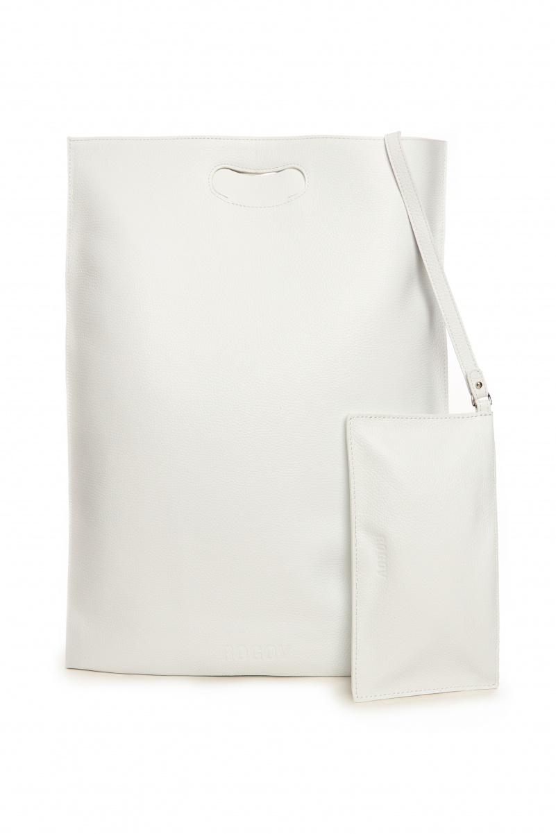 Сумка-пакет ROGOV белая