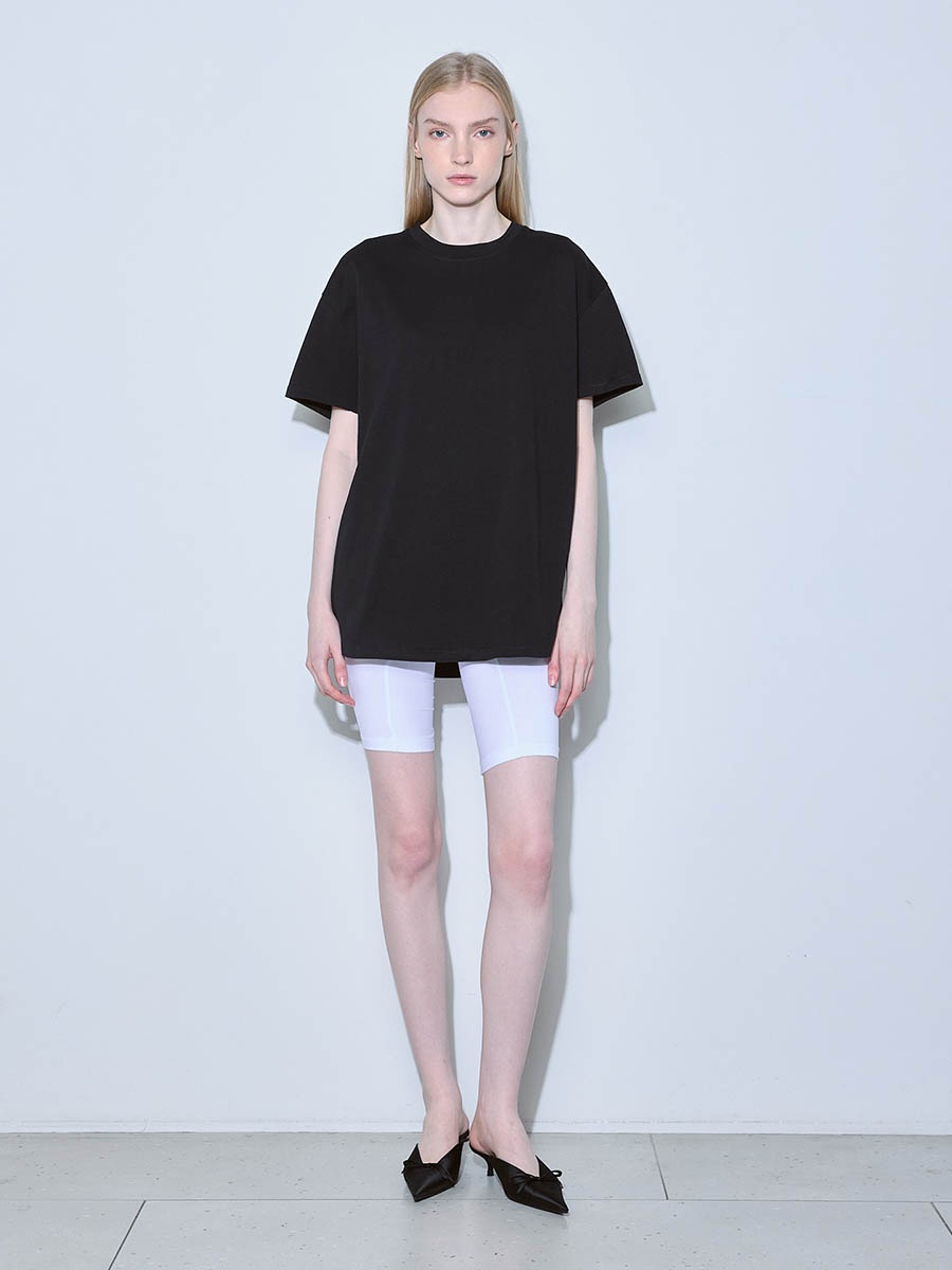 Футболка черная  fit 