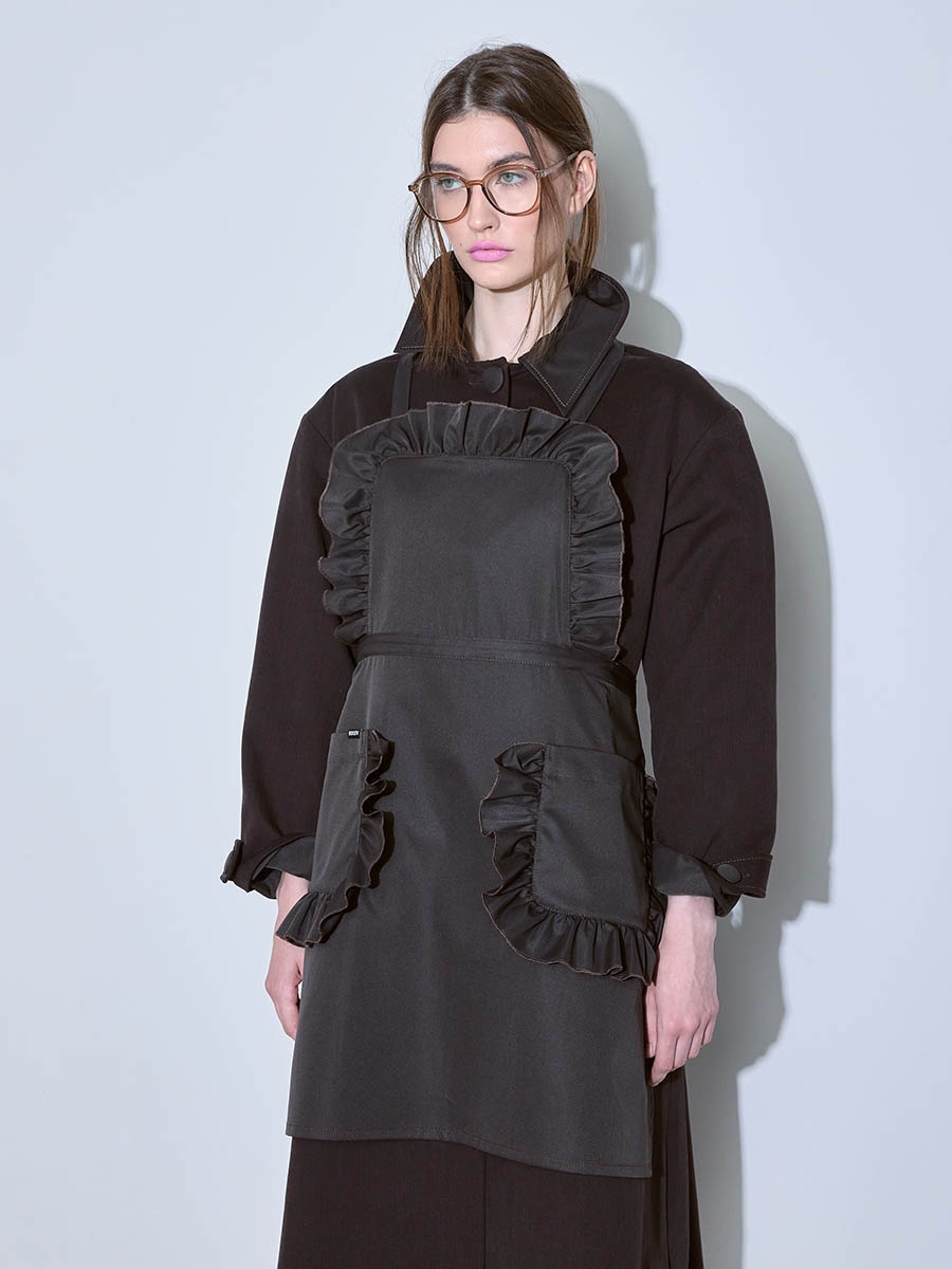 Фартук коричневый 