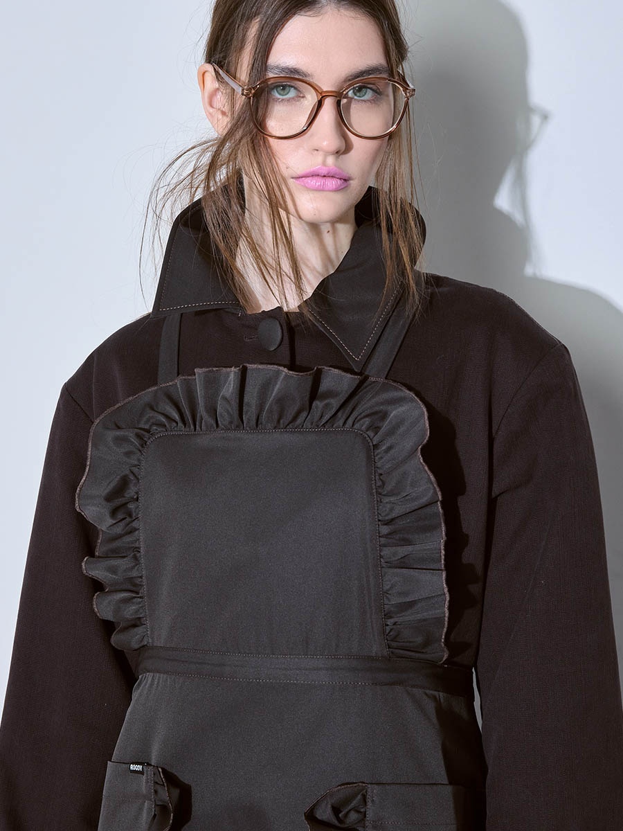 Фартук коричневый 