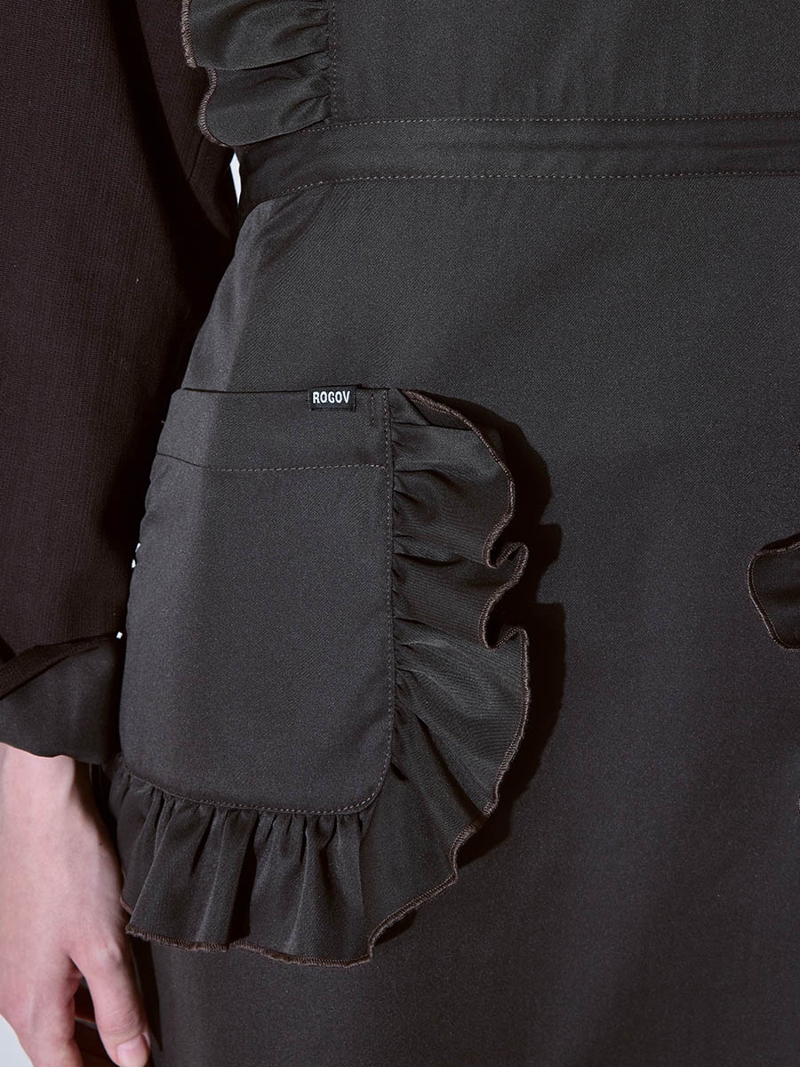 Фартук коричневый 