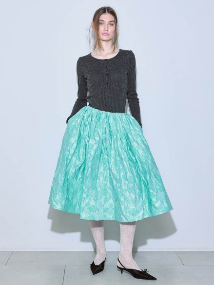 Юбка бирюзовая 