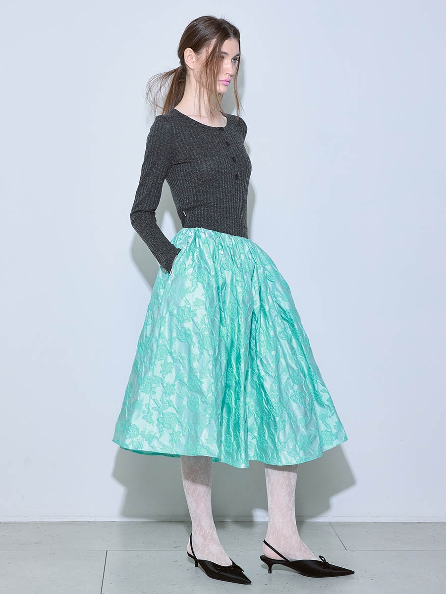 Юбка бирюзовая 