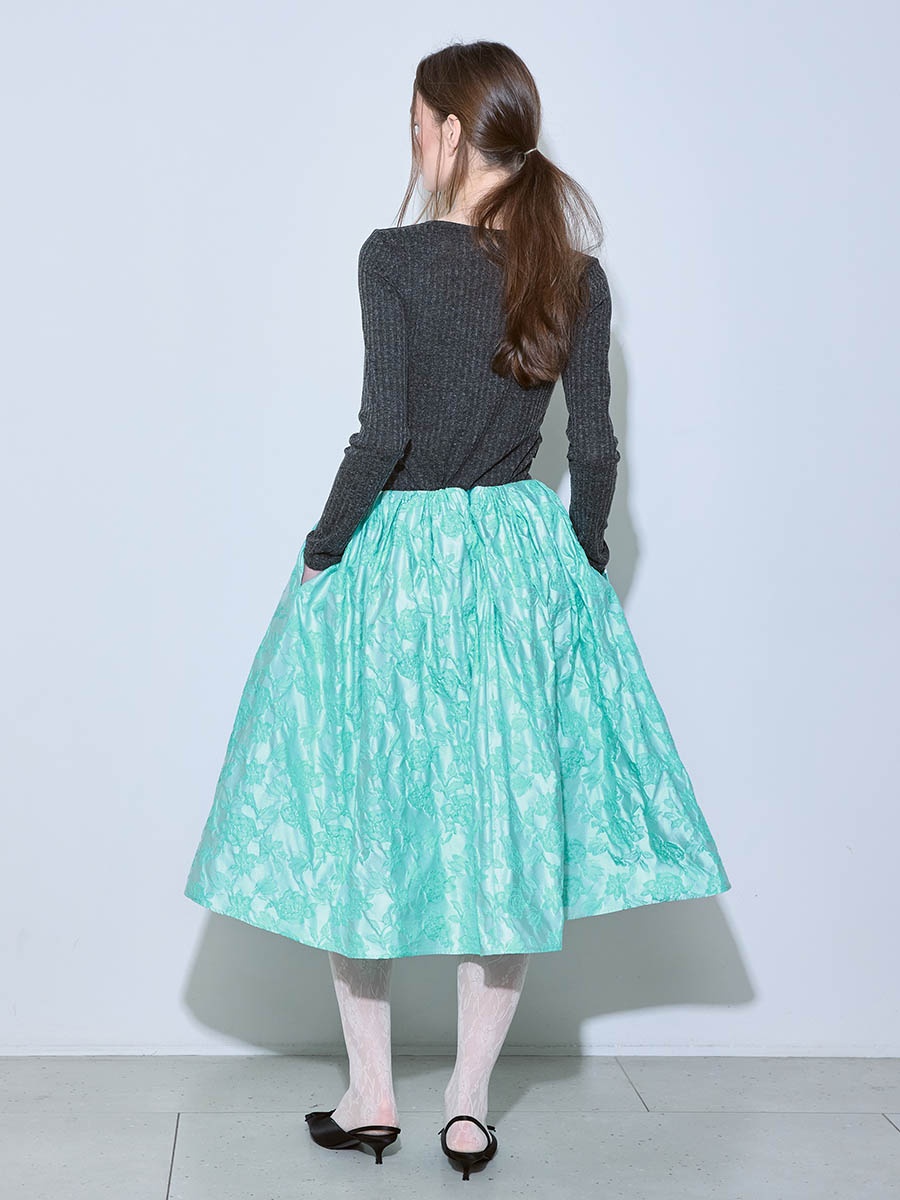 Юбка бирюзовая 