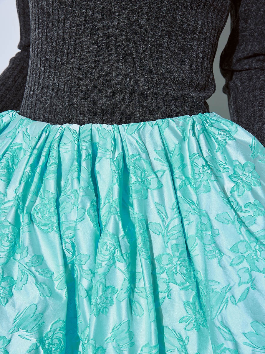 Юбка бирюзовая 