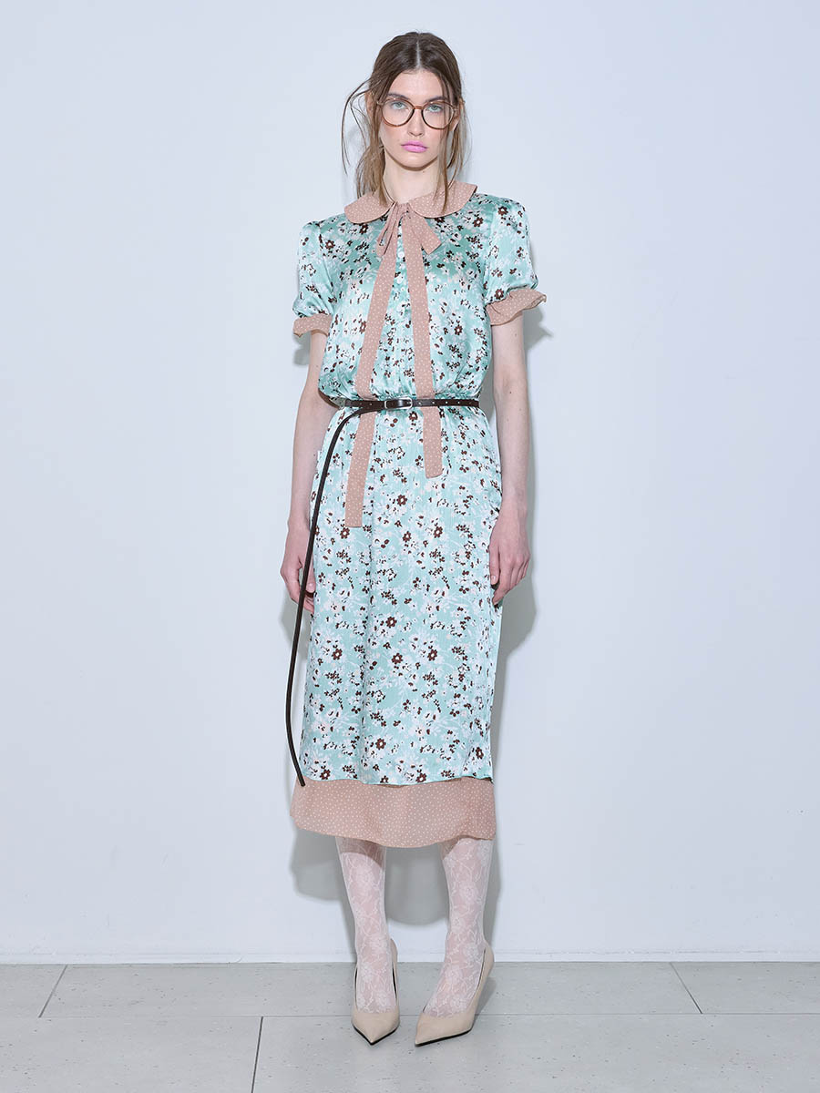 Платье голубое 