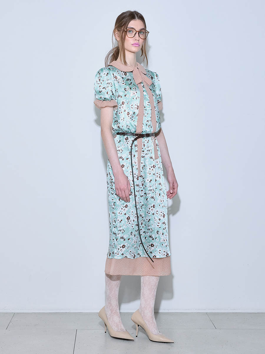 Платье голубое 