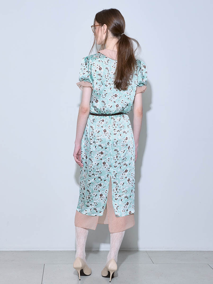 Платье голубое 