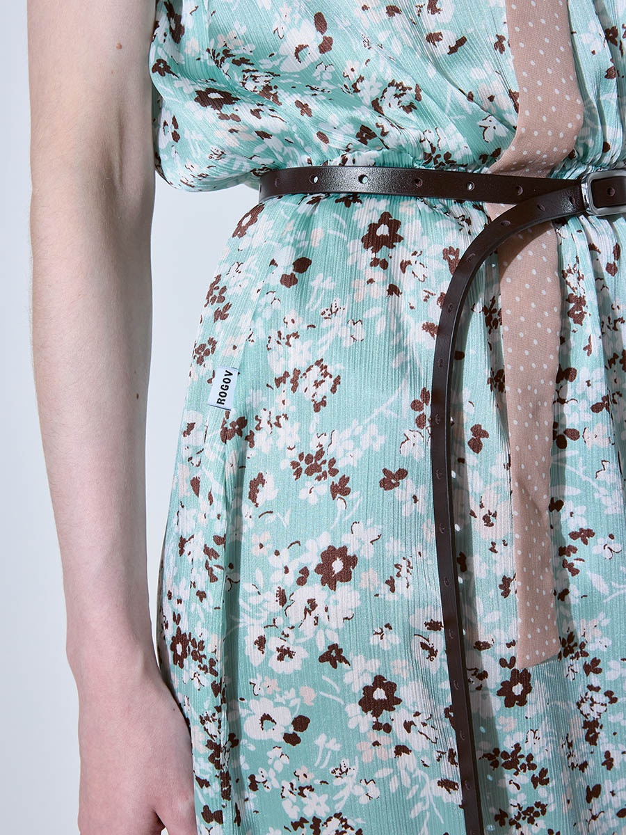 Платье голубое 