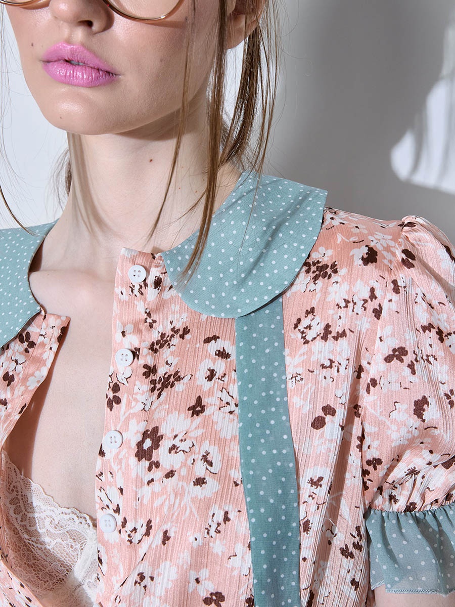 Платье розовое