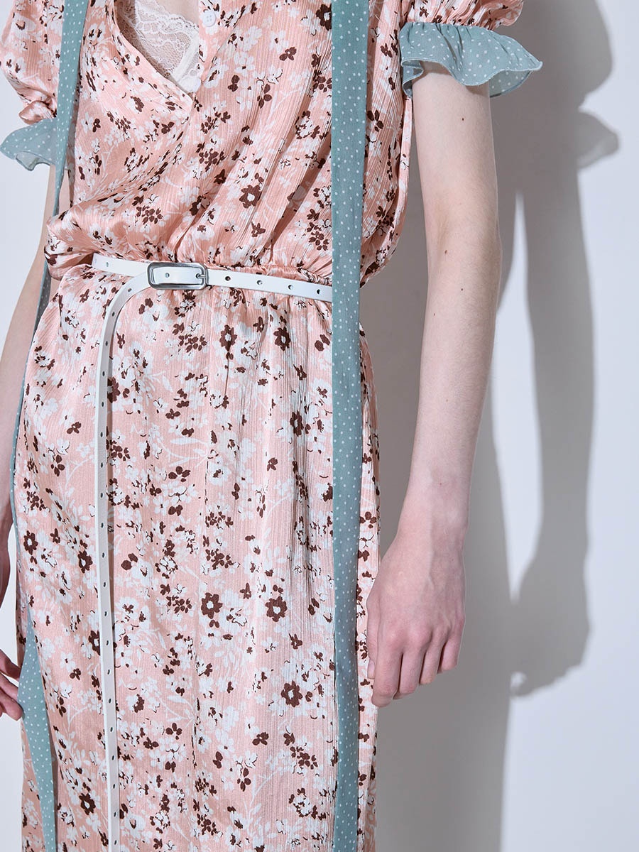 Платье розовое