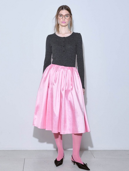 Юбка розовая 