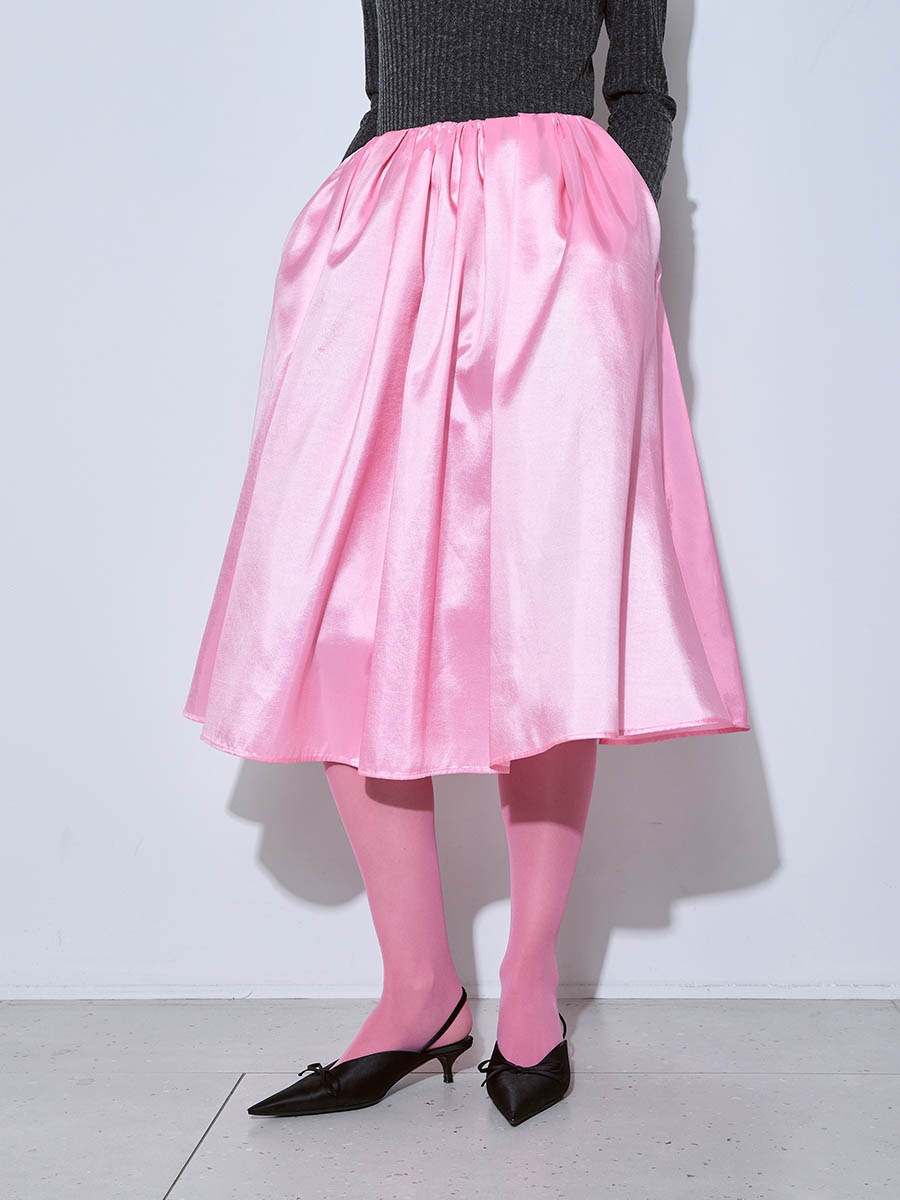 Юбка розовая 