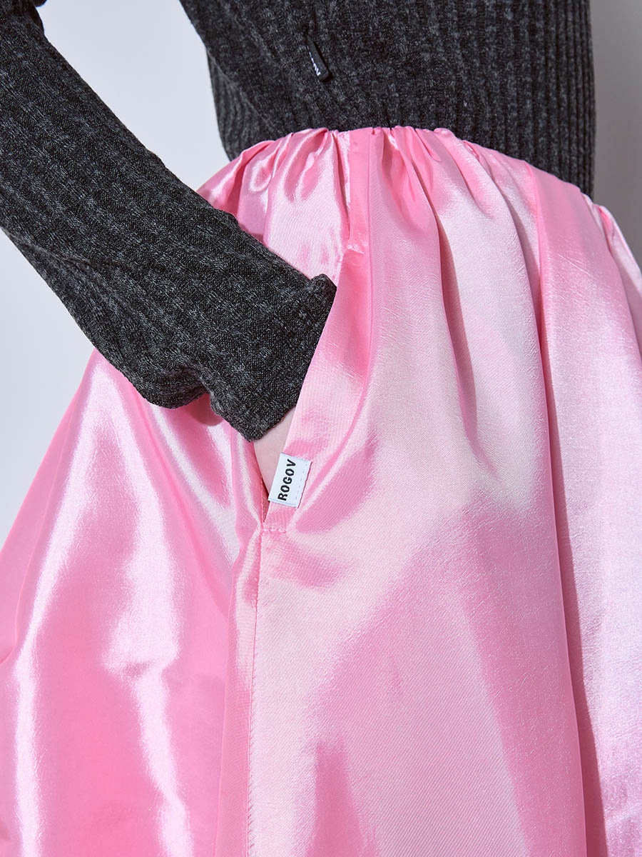 Юбка розовая 