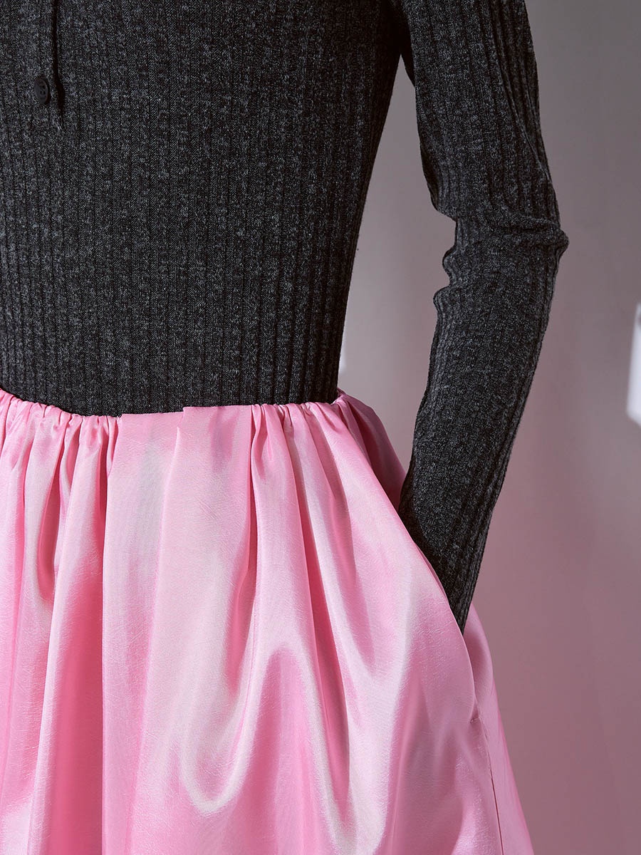 Юбка розовая 