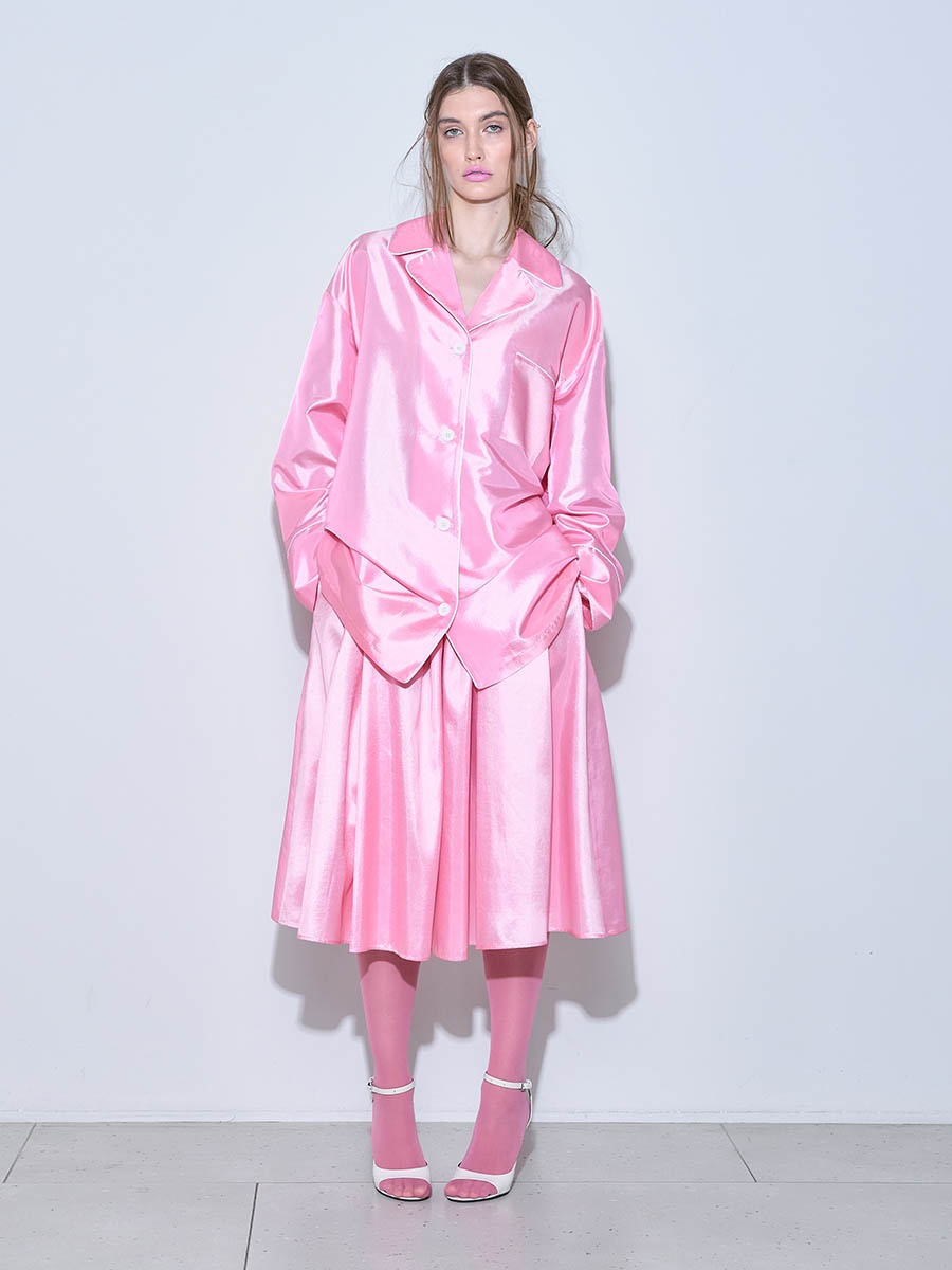 Юбка розовая 