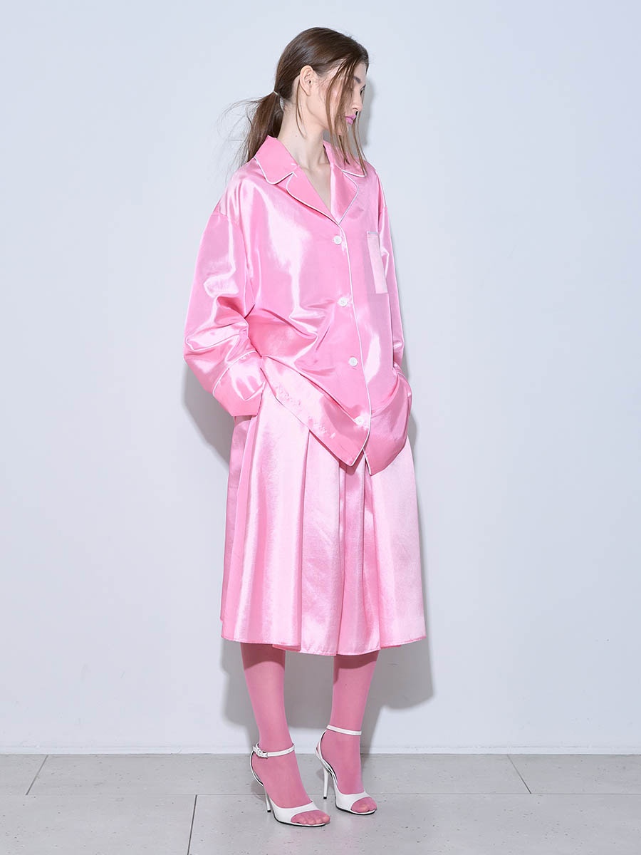 Рубашка розовая 