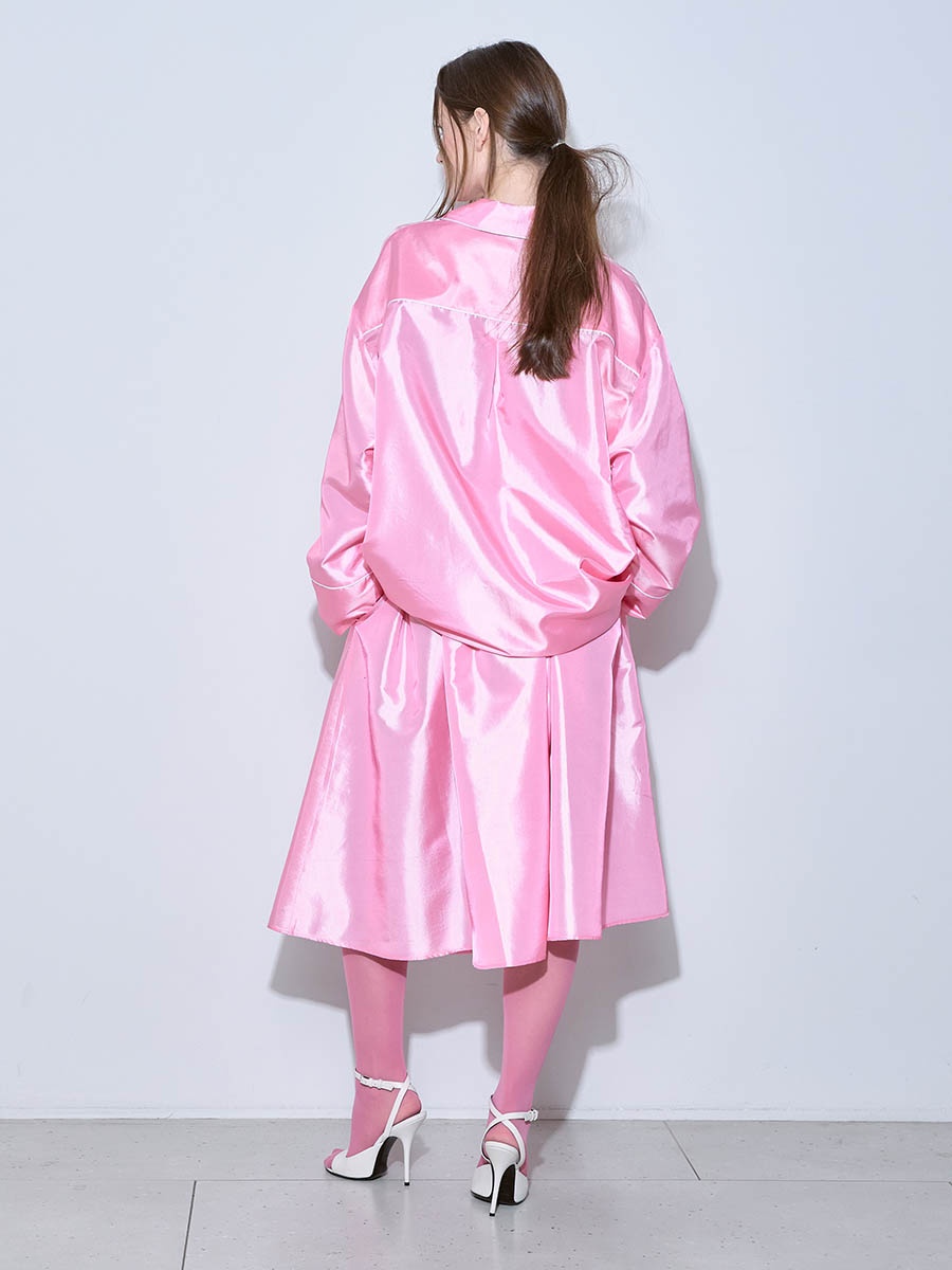 Рубашка розовая 