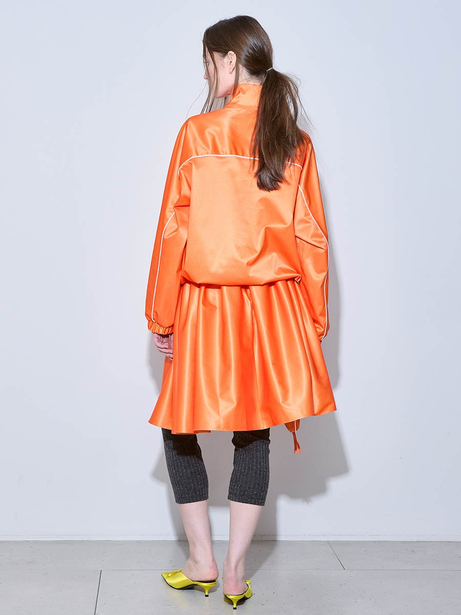 Юбка оранжевая